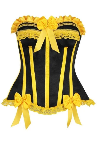 DC Yellow Harlequin Corset - TD-435