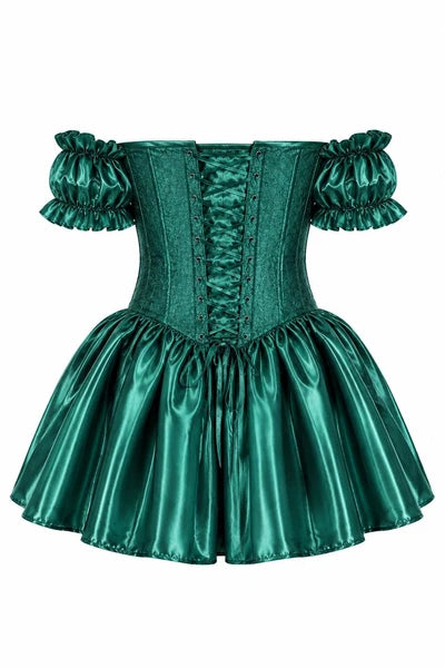 DC Enchanted Emerald Witch Corset Dress - TD-553