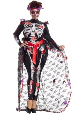 DG Rosas Day Of The Dead Queen Size - pk2053x