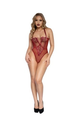 DG Floral Lace Teddy - 14123